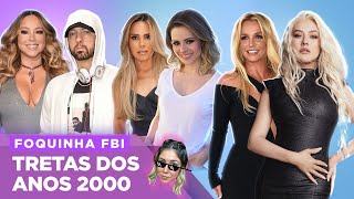 TRETAS ANOS 2000: SANDY e WANESSA, XTINA e BRITNEY, MARIAH e EMINEM, LINDSAY e PARIS | Foquinha FBI