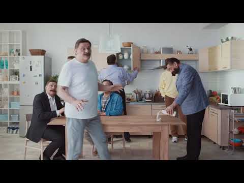 Реклама молока Асеньевская ферма Кухня апартаментного офиса в Кантри Парке под съемки рекламы 