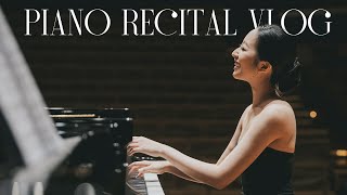 (ENG) 2000 Audience Piano Recital Vlog⎪The Incredible Concert Hall⎪BehindTheScenes Footage