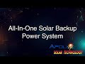 All-In-One Solar Backup Power System