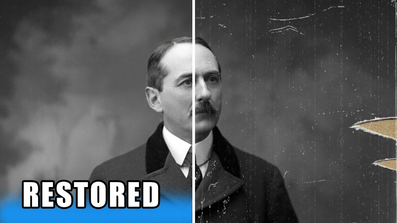 PHOTOSHOP: Photo Restoration, How to repair and restore damaged Photographs