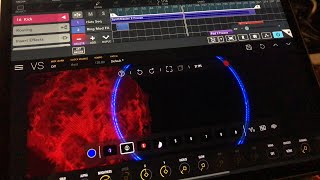 Working With VS-Visual Synthesizer in Cubasis 3 - Tutorial for the iPad screenshot 1