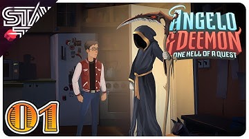 Angelo and Deemon: One Hell of a Quest | Grim Reaper Makes A Big Mistake - Part 1