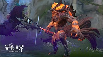 Perfect World Mobile Game 完美世界手游 - Last CBT Mage Class 法师 Quest vs Boss Fight PVE Gameplay