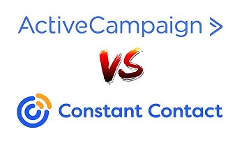 ActiveCampaign vs Constant Contact - Who Is The Winner?