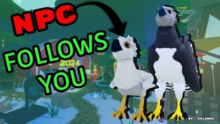 New NPCs FOLLOW YOU AROUND on Feather Family!!!