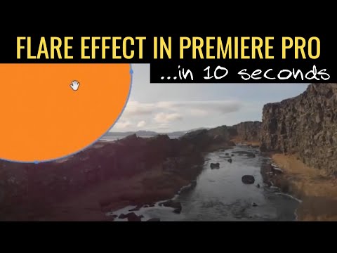 How To Master Sunlight/Flare Effect in Adobe Premiere Pro in 10 seconds
