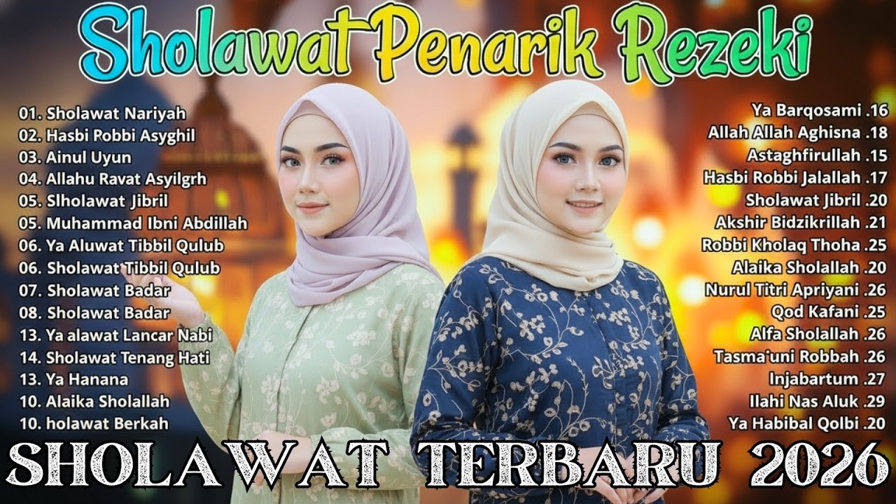 SHOLAWAT NARIYAH TERBARU 2026 | Penarik Rezeki & Kesuksesan
