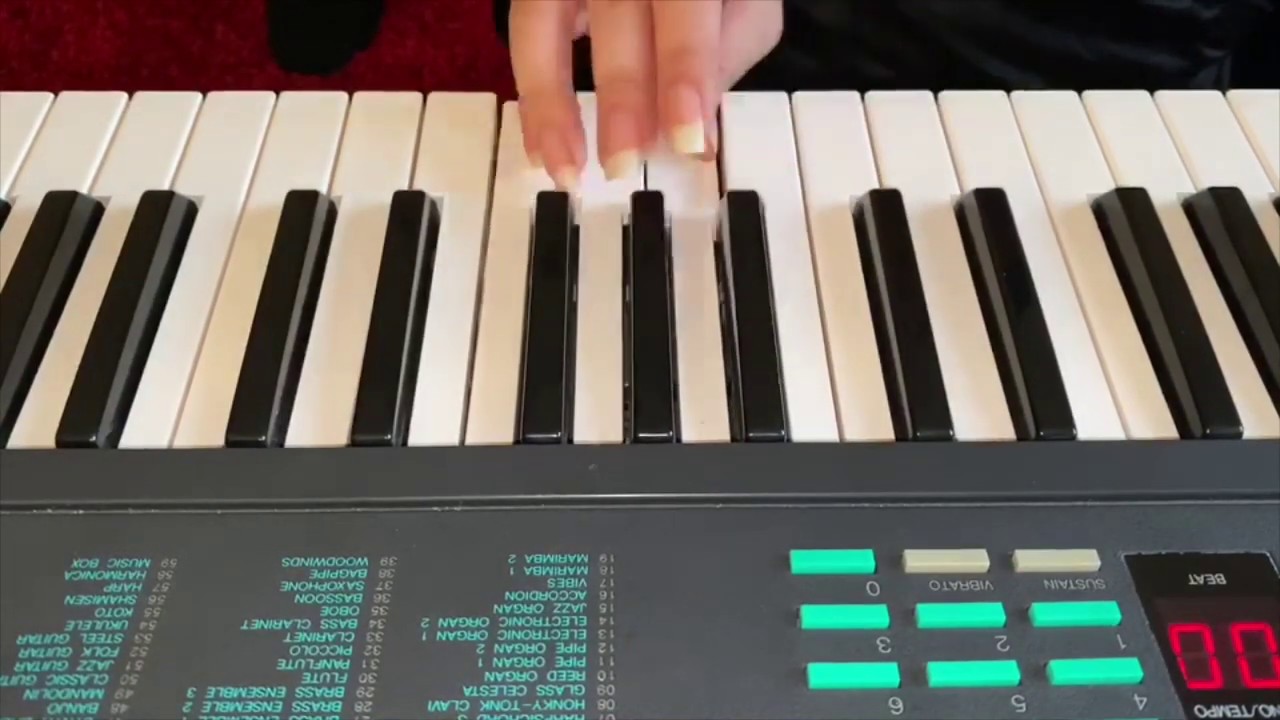 Practicing the Piano with Long Nails La Paloma YouTube