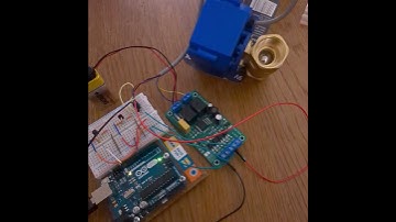 Controlling motorized valve with TKS-M8 and Arduino Uno