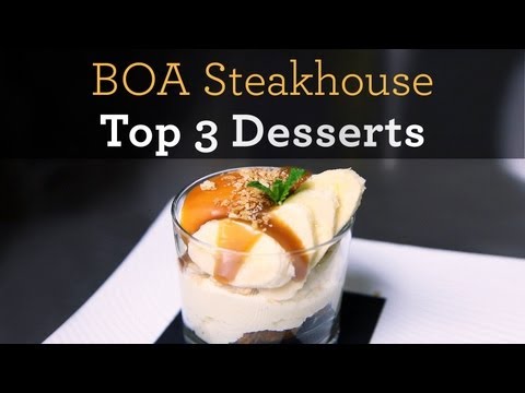 Top Desserts At Boa Steakhouse-11-08-2015