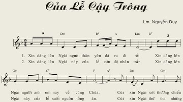 Của Lễ Cậy Trông - Lm. Nguyễn Duy (Tập hát - bè phụ guitar)