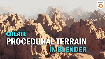 How to Create Procedural Terrains in Blender