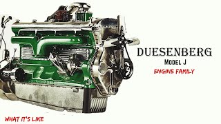 Dusenberg model J engine family model J, SJ, SSJ, Exclusive, sophisticated, and Powerful