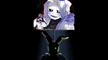 WILLIAM AFTON VS ERROR404 #undertale #sans #fnaf #william #afton #alphatale #error #404