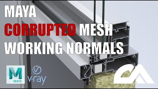 MAYA | Fixing Broken Maya Mesh Normals in Minutes