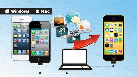 How to Sync iPhone with iPhone 5C on Mac, Copy All Data from old iPhone to iPhone 5C on Mac?