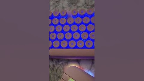 🎀 Trueque Pink Backlit Keyboard & Mouse 💻 Retro Wireless Combo #shorts #desksetup #keyboard