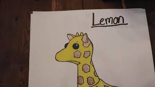 Adopt Me Pet Coloring Pages Youtube - giraffe roblox coloring pages adopt me