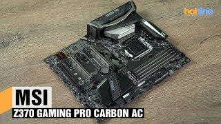 MSI Z370 GAMING PRO CARBON AC — обзор материнской платы