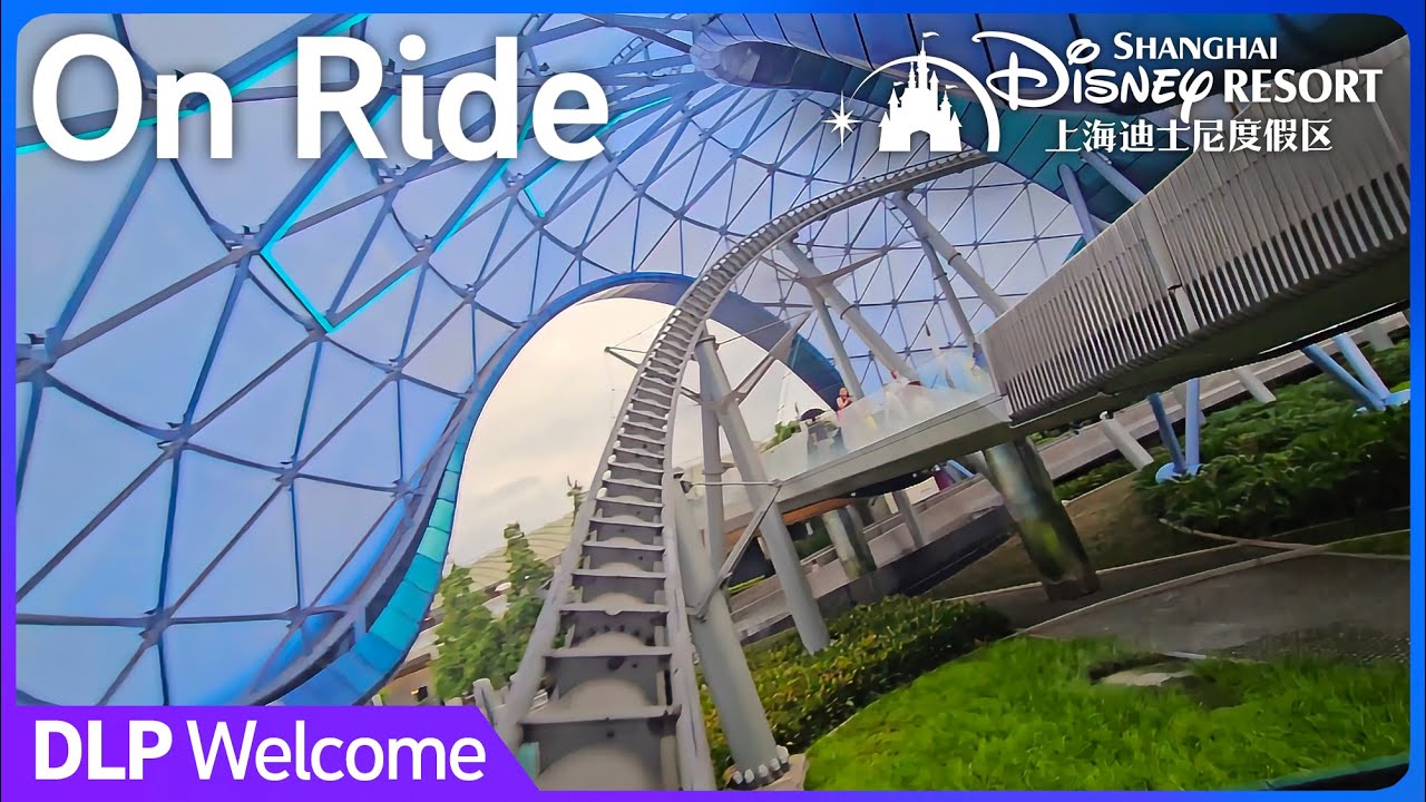 [4K POV] TRON Lightcycle Power Run - ON RIDE - Shanghai Disneyland