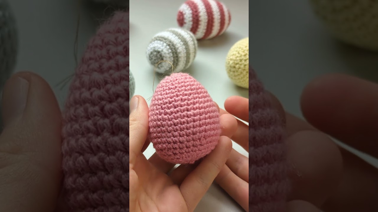 Crochet a simple Easter Egg - fast and simple 