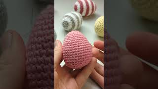Crochet a simple Easter Egg - fast and simple #crochet #easteregg #easter #handmade #diy #decoration
