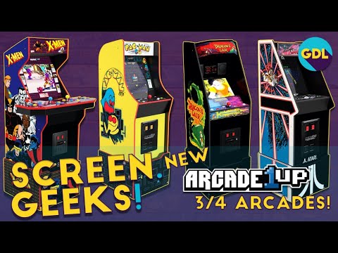 What New Arcade1Up Should I Get? New Dragons Lair, X-Men, Pacman and more for 2021! from Geek. Dad. Life.