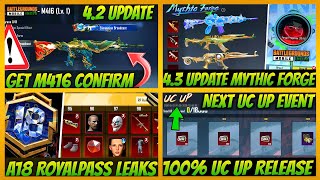 🤩 Secret | Get M416 in Cheapest UC | Next Mythic Forge Upgrade Gun | A18 Royal Pass 1–100 RP screenshot 1