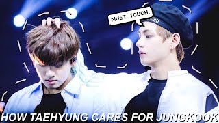 How Taehyung Cares For Jungkook (vkook/kookv/taekook)