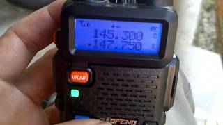Baofeng UV-5R monitor repeater
