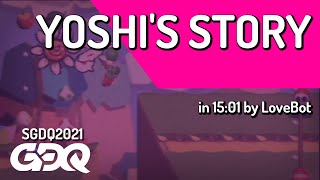 Yoshi's Story by LoveBot in 15:01 - Summer Games Done Quick 2021 Online