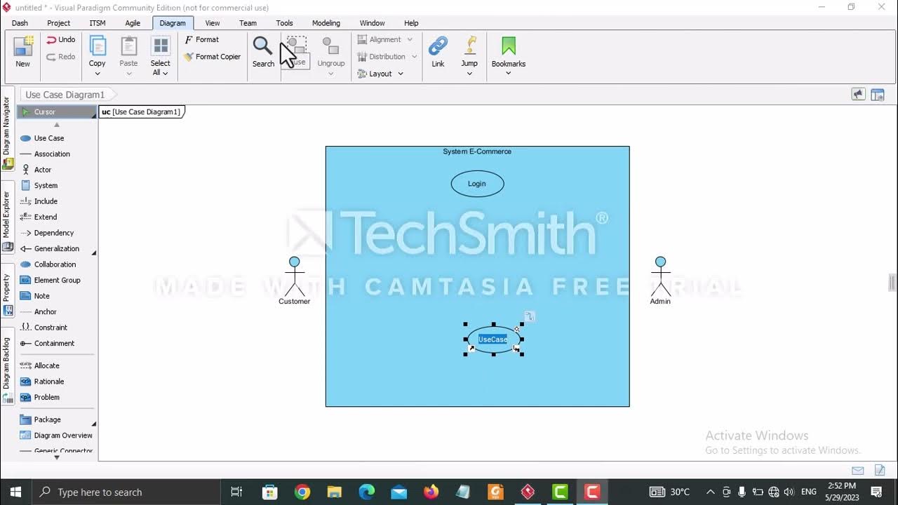 PEMBAHASAN MENGENAI USE CASE DIAGRAM YouTube