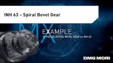 Process Integration in Gear Machining: Production of a Spiral Bevel Gear on the INH 63