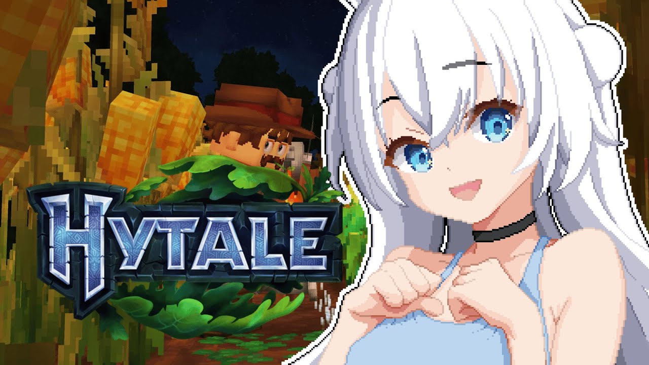 【HYTALE】Bnuy explore new block game?【