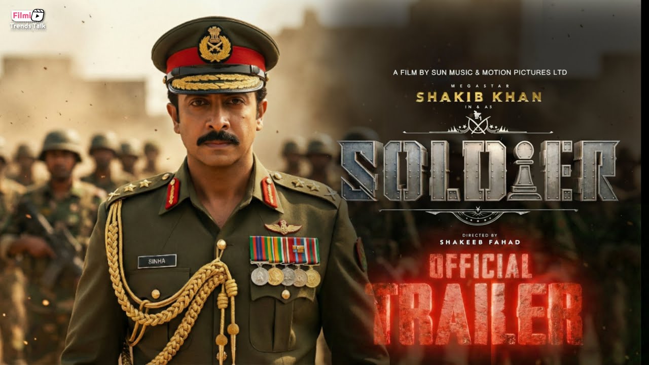 SOLDIER (সোলজার) - Official Trailer | Shakib Khan | Tanjin Tisha | SK Films | Shakeeb Fahad