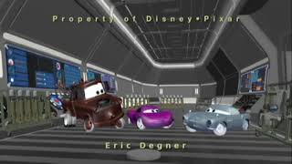 |CARS 2| Mater Test Animation with Sound Part 1