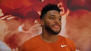 Roschon Johnson on LHN Texas GameDay Final vs. Kansas State [Nov. 26, 2021]