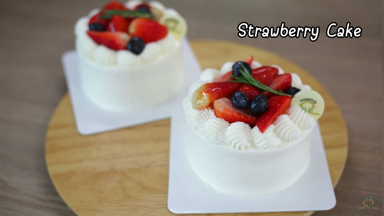 เค้กสตรอเบอร์รี่ครีมสด Homemade By Yui