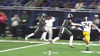 Cass Tech 2026 WR/CB/S/QB Corey Sadler Jr (North Carolina commit) and 2028 QB Donald Tabron II TD