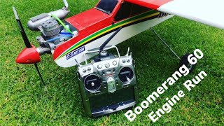 Phoenix Models Boomerang 60 Engine Start