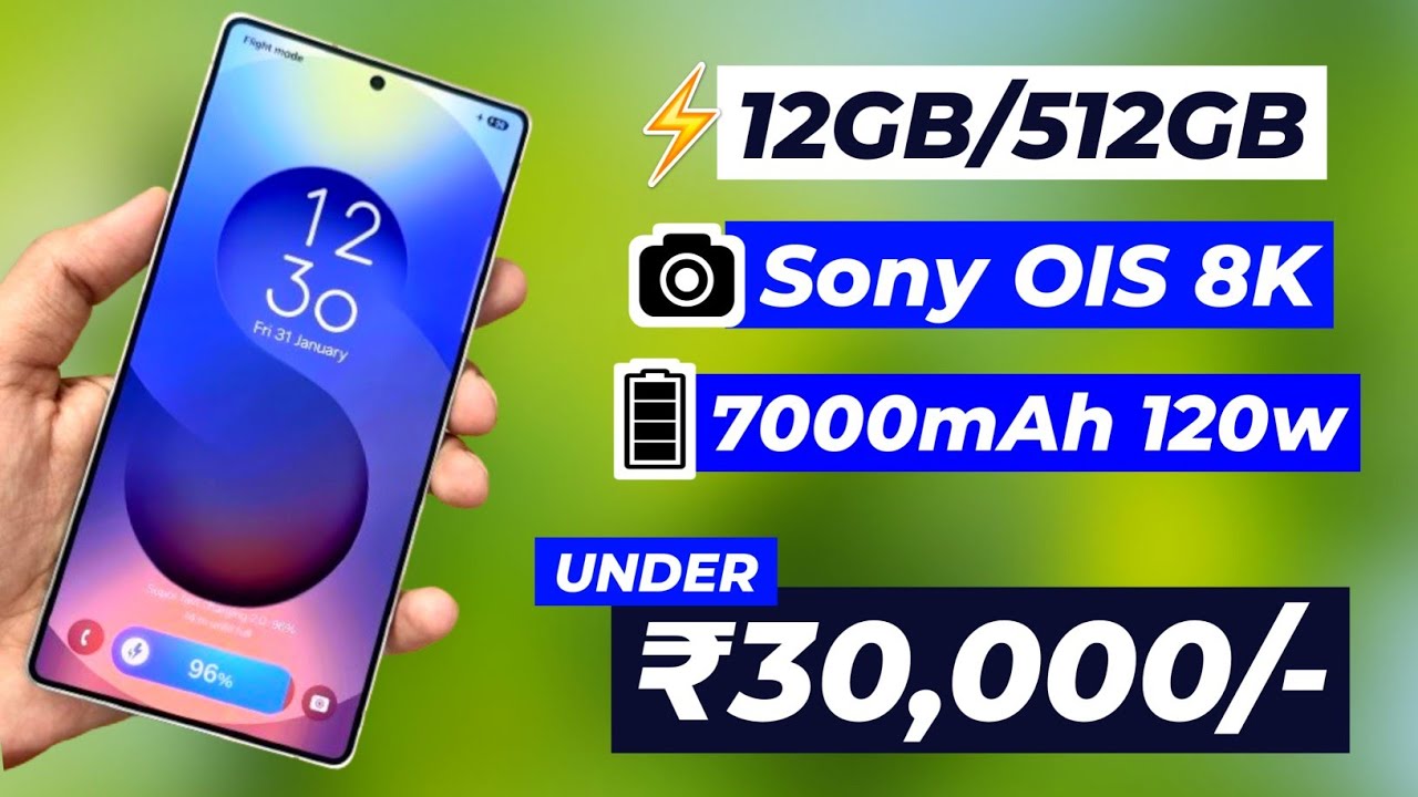 Top 5 Best Mobile Phones Under 30000 In April 2025 - 5G⚡Best Camera ...