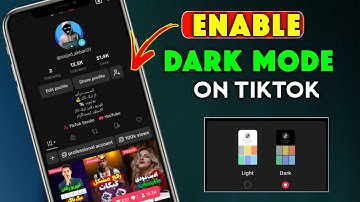 How To Get Dark Mode On TikTok Android || Enable Dark Mode In TikTok - Full Guide