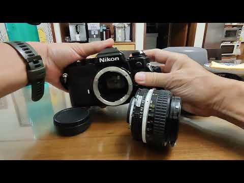 Nikon 鏡頭裝與卸方式