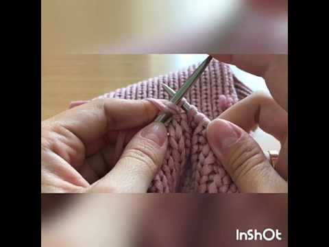 Шапка спицами из Lana Grossa Cashsilk
