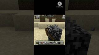 Mining Blocks with a Wooden Pickaxe! ⛏️🧱 #Minecraft #Shorts