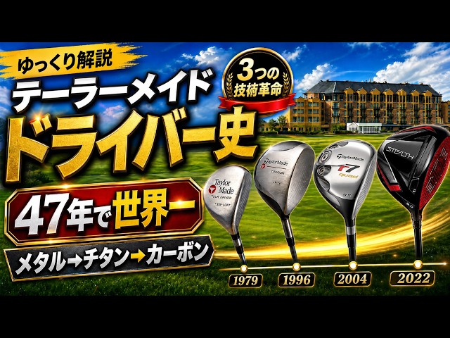 Detailed Explanation] The Complete History of TaylorMade Drivers