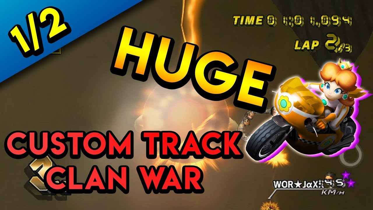 Mario Kart Wii Custom Tracks - Team World vs. Final Stand - Clan War Part 1