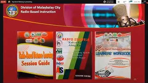 Webinar on Radio Based Instruction