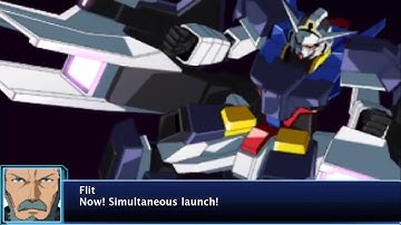 Super Robot Wars BX - Gundam AGE-1 Glansa All Attacks (English Subs)